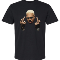 CHRIS BROWN "BREEZY" SHORT SLEEVE TEE TOUR SHIRT BOWL XX 