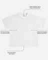IT IS WHAT IT IS GRAPHIC PRINT BOXY CROPPED TEES FOR UNISEX