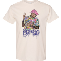CHRIS BROWN "BREEZY" SHORT SLEEVE TEE TOUR SHIRT BOWL XX 