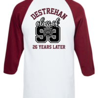 DESTREHAN ALUMNI CLASS OF 99 Raglan