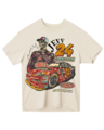 JEFF GORDON GRAPHIC PRINT BOXY CROPPED TEES FOR UNISEX