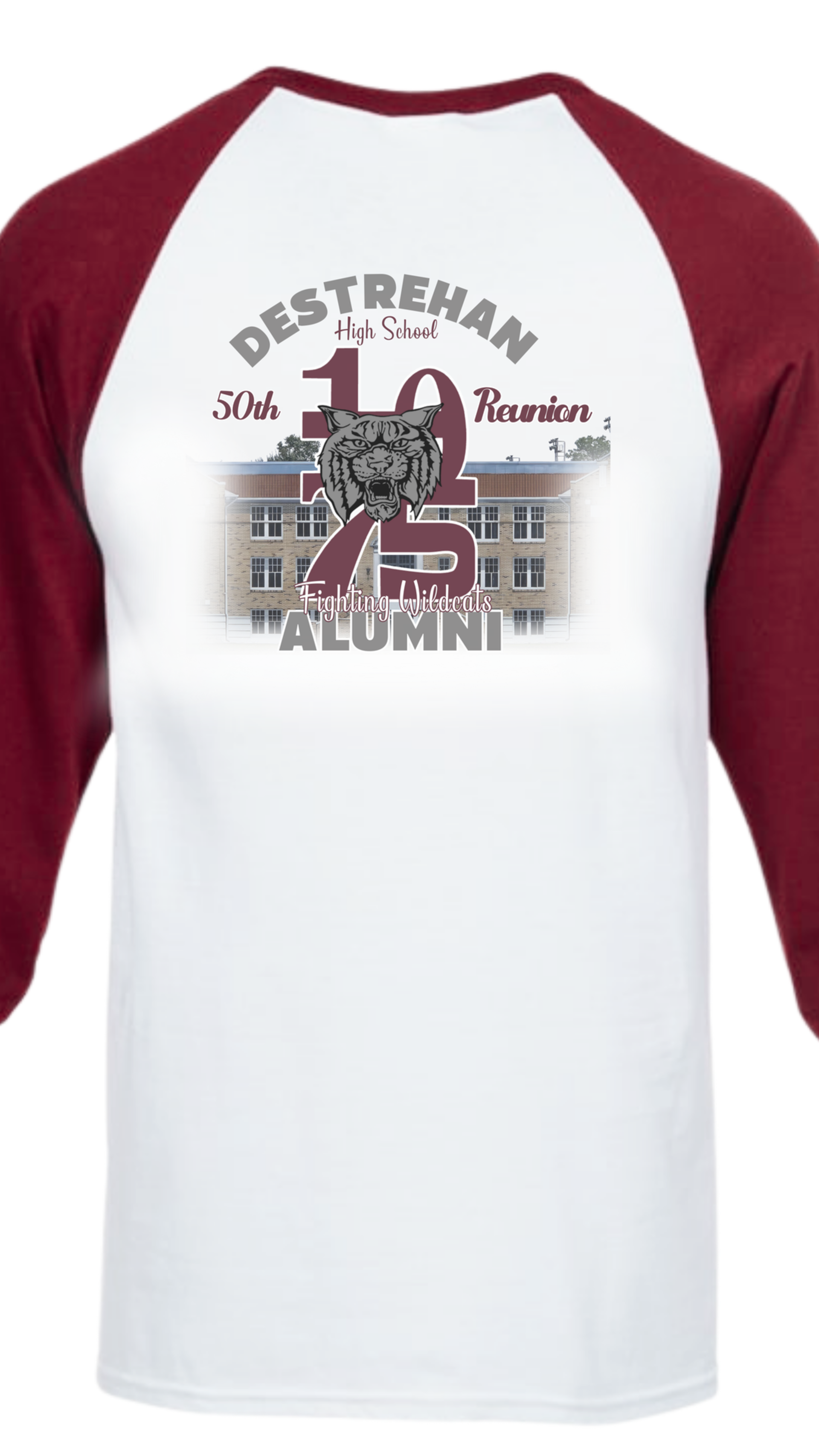 DESTREHAN ALUMNI CLASS OF 1975 Raglan