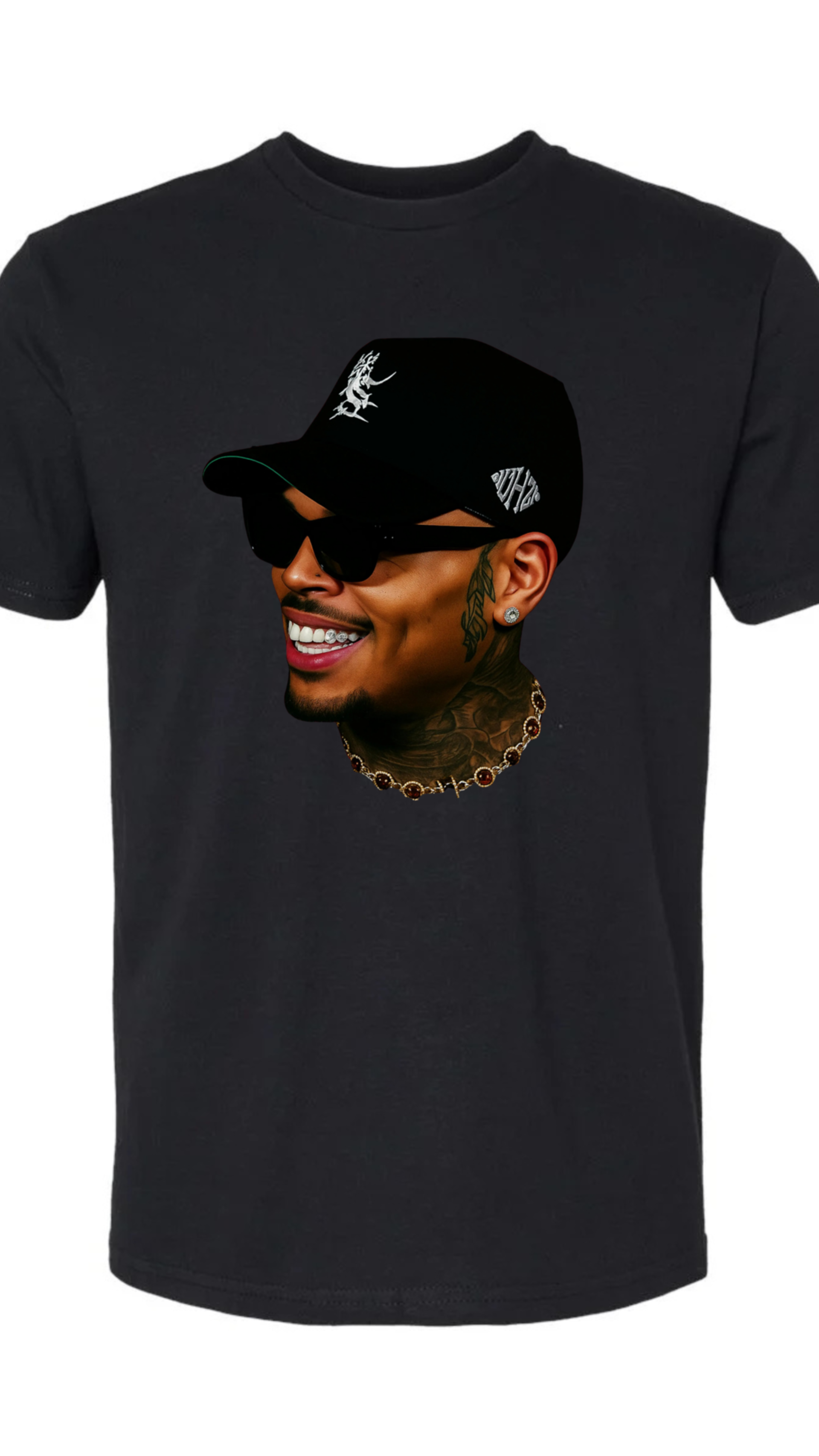 CHRIS BROWN "BREEZY" SHORT SLEEVE TEE TOUR SHIRT BOWL XX 
