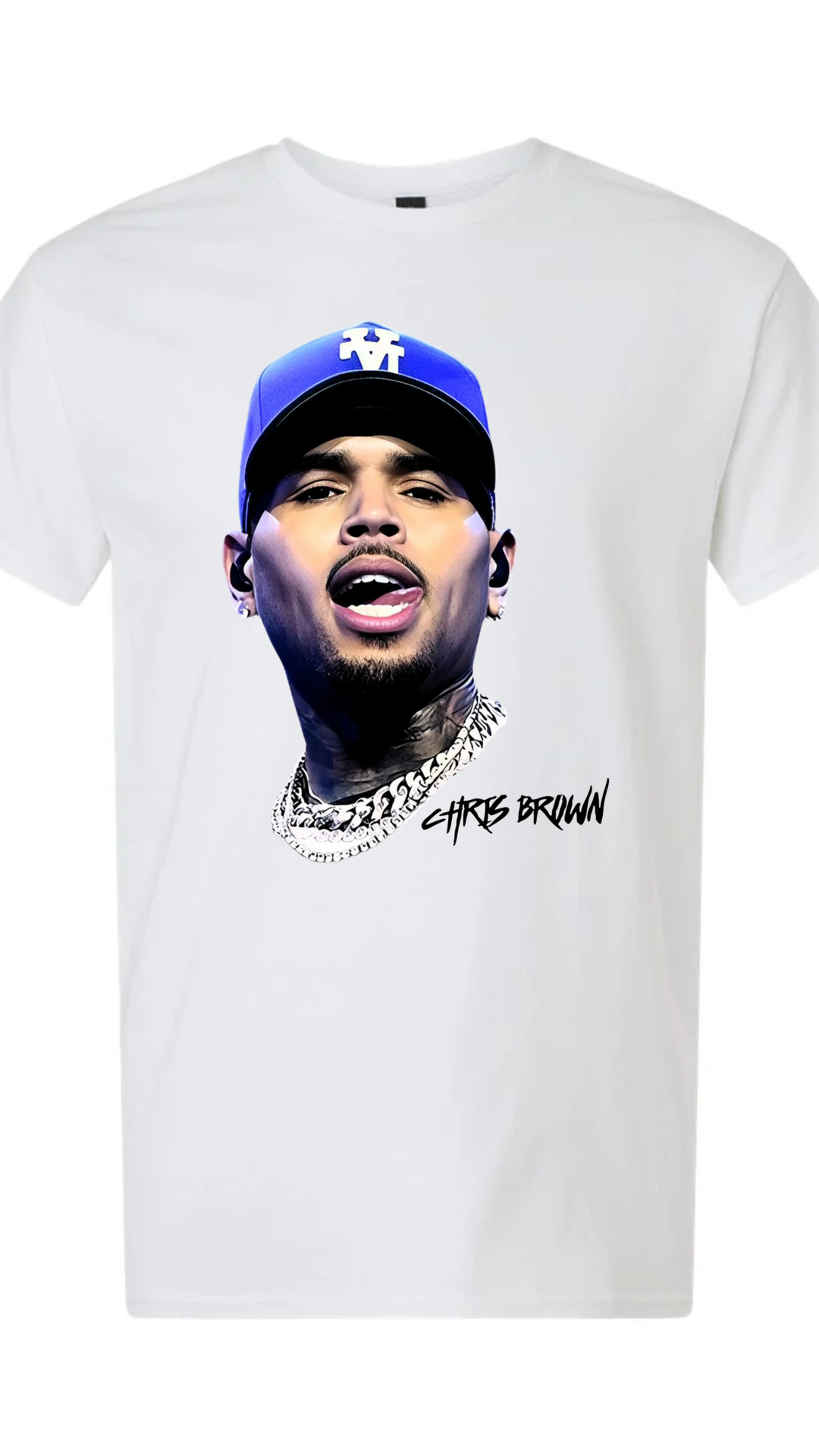 CHRIS BROWN "BREEZY" SHORT SLEEVE TEE TOUR SHIRT BOWL XX 