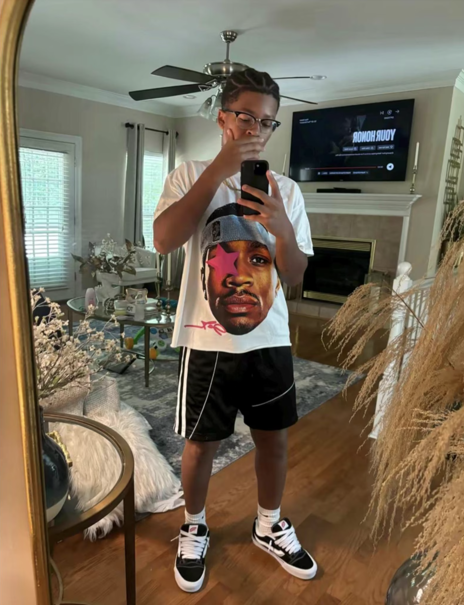 ALLEN IVERSON AI PINK STAR BOXY COTTON TEE SHIRT BOXY