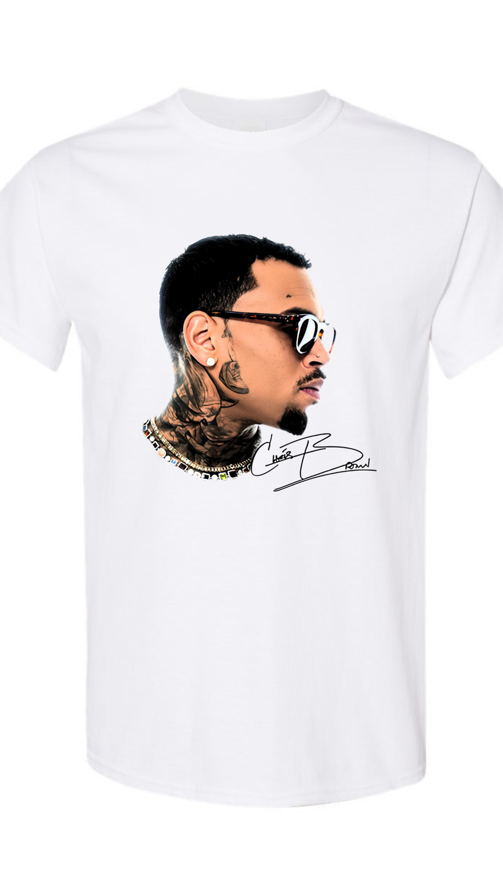 CHRIS BROWN "BREEZY" SHORT SLEEVE TEE TOUR SHIRT BOWL XX 