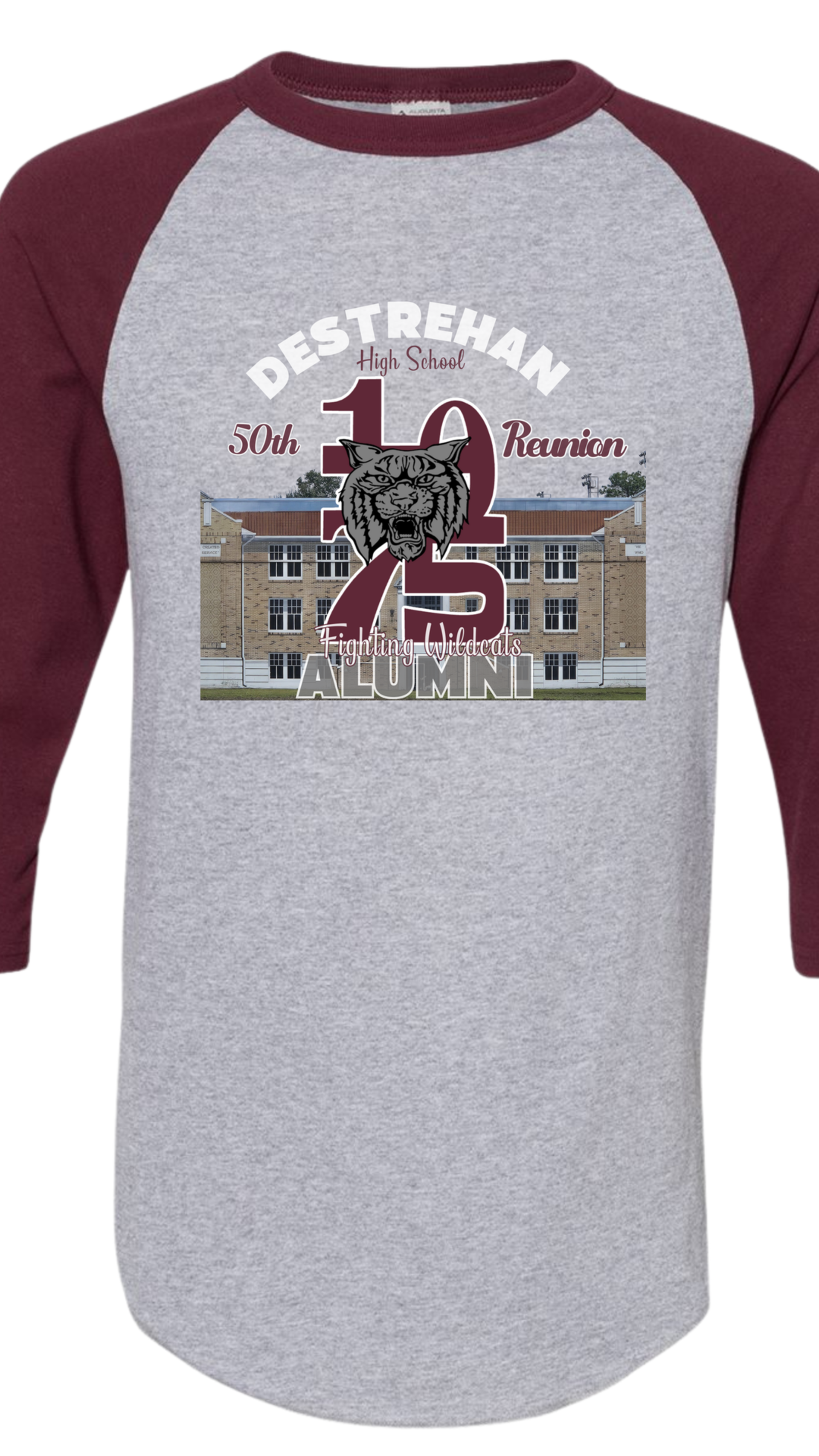 DESTREHAN ALUMNI CLASS OF 1975 Raglan