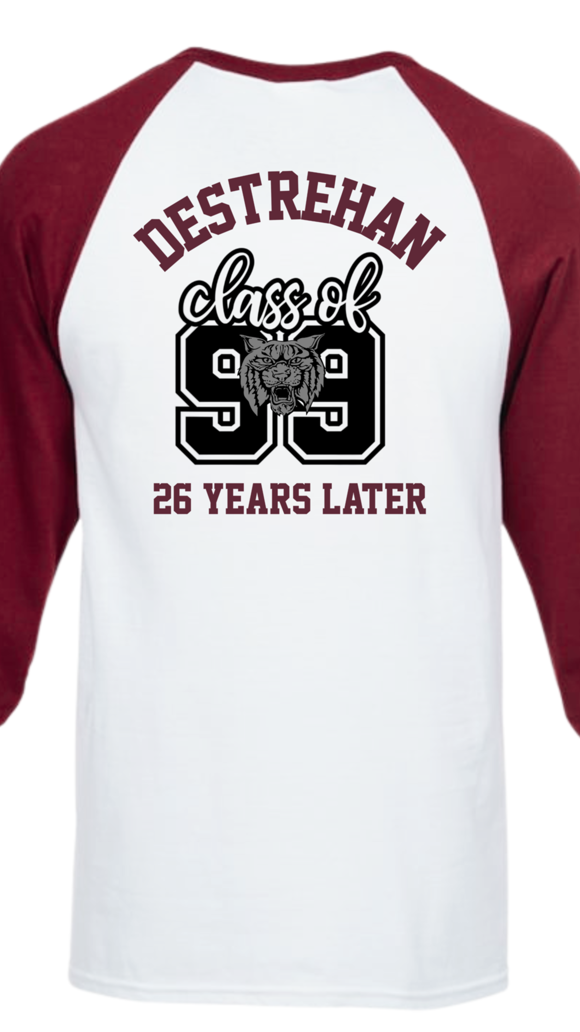 DESTREHAN ALUMNI CLASS OF 99 Raglan