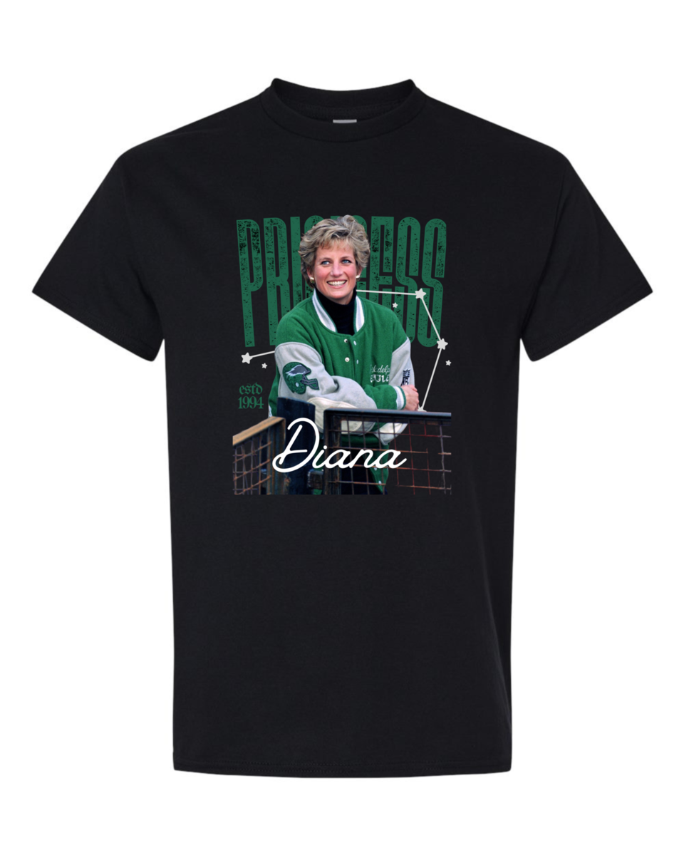 RETRO PRINCESS DIANA SHIRT -PRINCESS DIANA TSHIRT