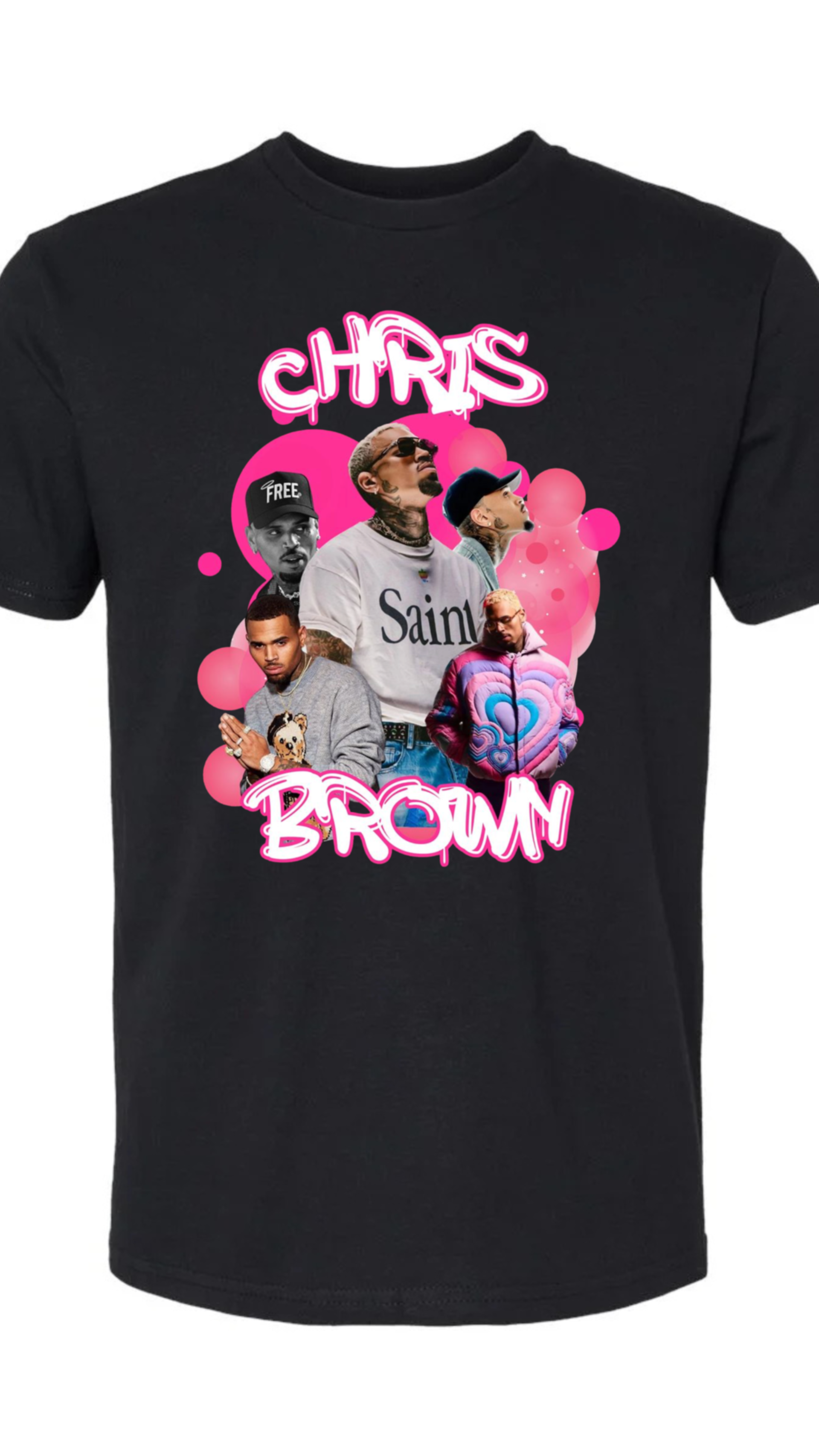CHRIS BROWN "BREEZY" SHORT SLEEVE TEE TOUR SHIRT BOWL XX 