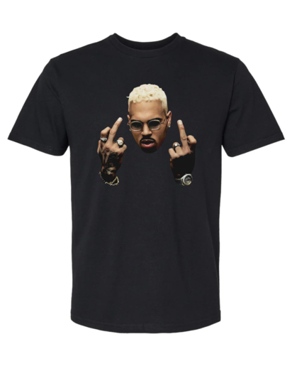 CHRIS BROWN "BREEZY" SHORT SLEEVE TEE TOUR SHIRT BOWL XX 