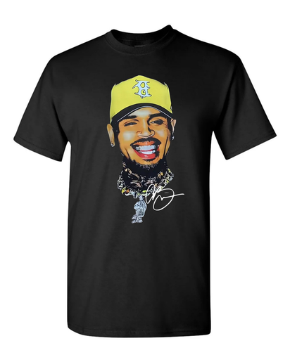 CHRIS BROWN "BREEZY" SHORT SLEEVE TEE TOUR SHIRT BOWL XX 