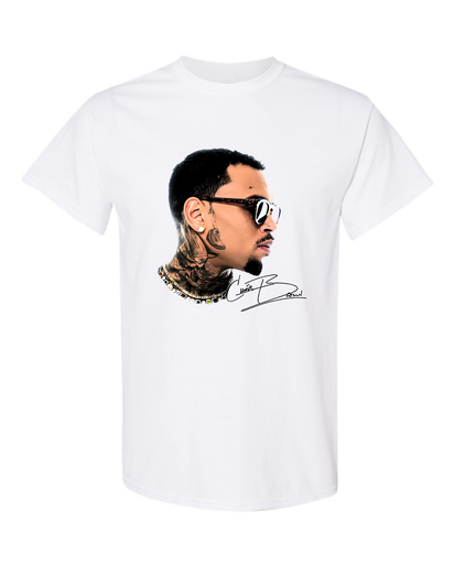 CHRIS BROWN "BREEZY" SHORT SLEEVE TEE TOUR SHIRT BOWL XX 