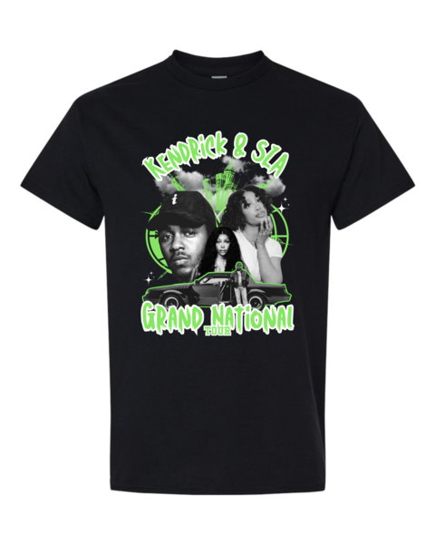 KENDRICK & SZA SHORT SLEEVE TEE TOUR SHIRT