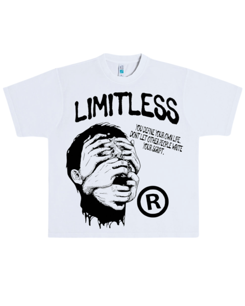 LIMITLESS GRAPHIC PRINT BOXY CROPPED TEES FOR UNISEX