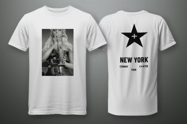 NY Exclusive Beyonce Cowboy Carter Tour 2025 reprint Shirt Statue of liberty