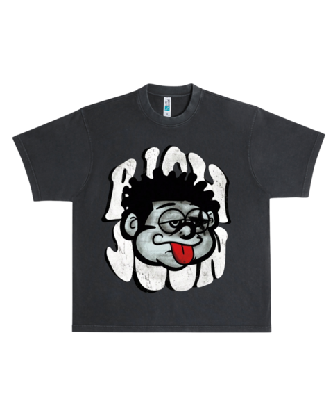 GRAPHIC PRINT BOXY CROPPED TEES FOR UNISEX